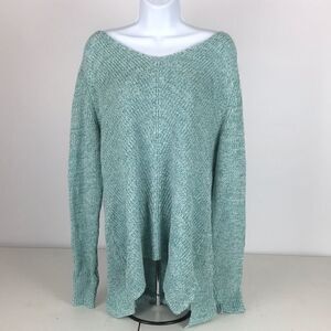 Style & Co. Plus Size V-Neck Cotton Sweater Size 0X